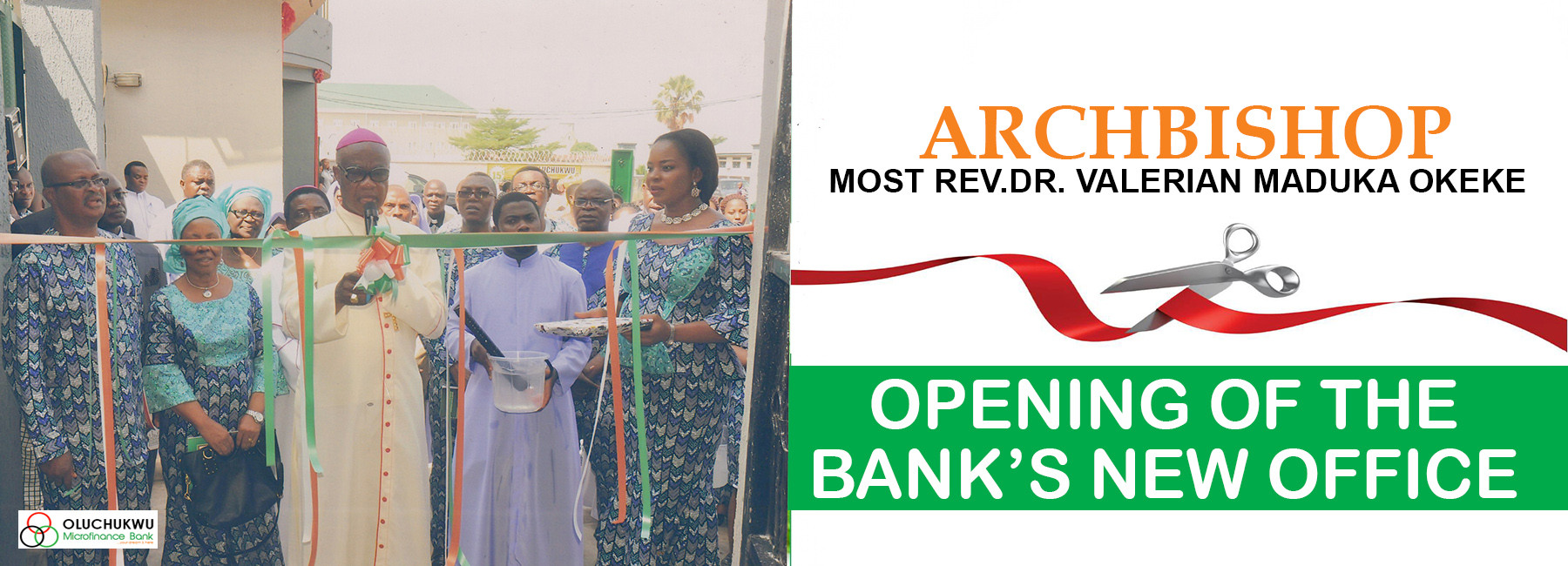 Oluchukwu banking and community activities